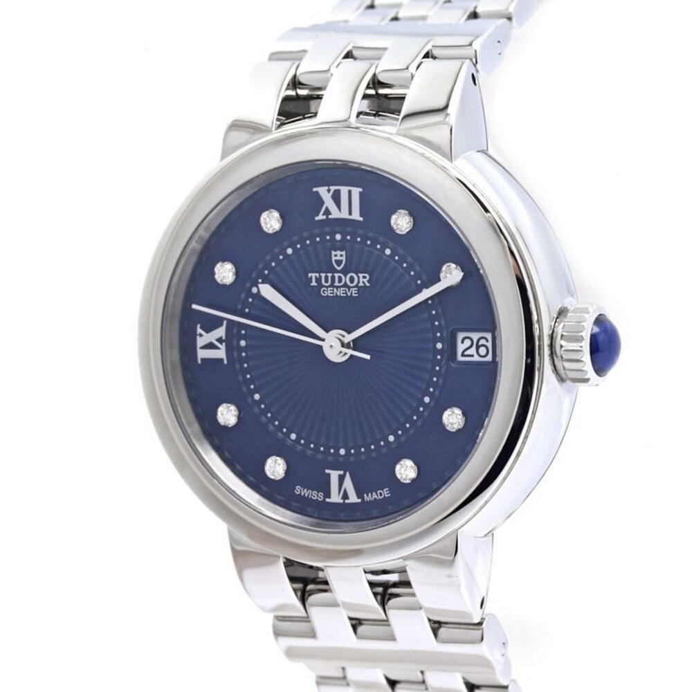 TUDOR Claire de Rose 8P Diamond Women's Watch M35800-0010 SS 40358